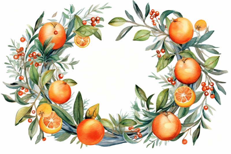 watercolor-christmas-wreath