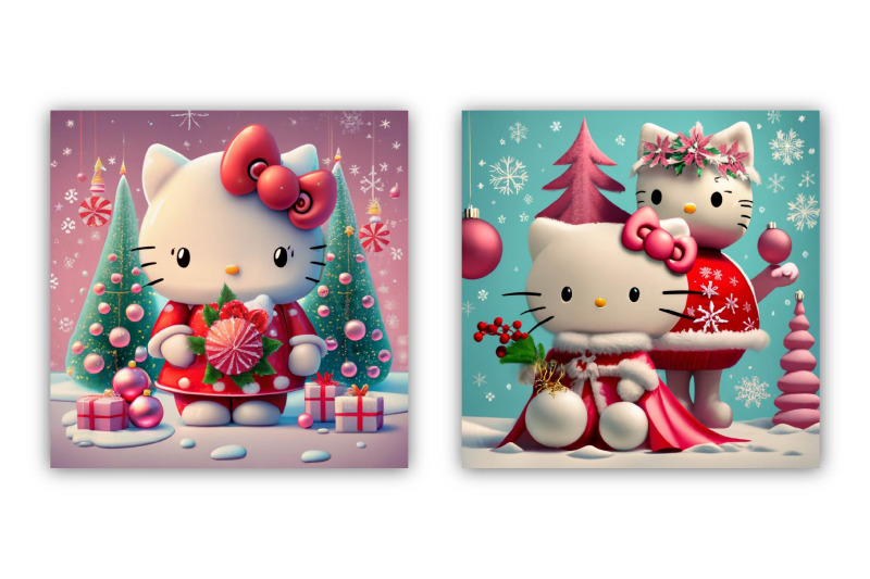 cute-christmas-hello-kitty-paper