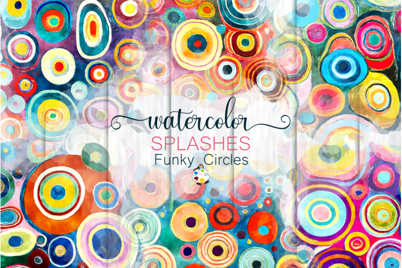 watercolor-funky-circle-splashes-retro-backgrounds