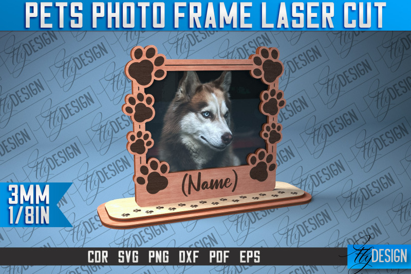 pets-photo-frame-laser-cut-laser-cut-svg