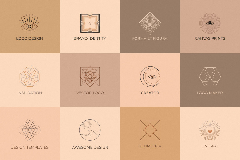 geometric-forms-shapes-vector-elements-and-logo-designs-collection