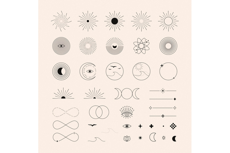 geometric-forms-shapes-vector-elements-and-logo-designs-collection
