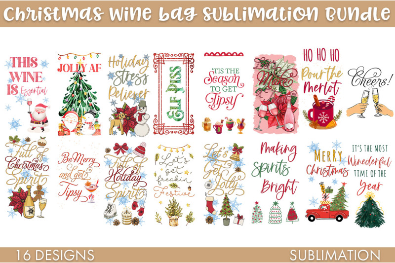 christmas-wine-bag-sublimation-png-bundle