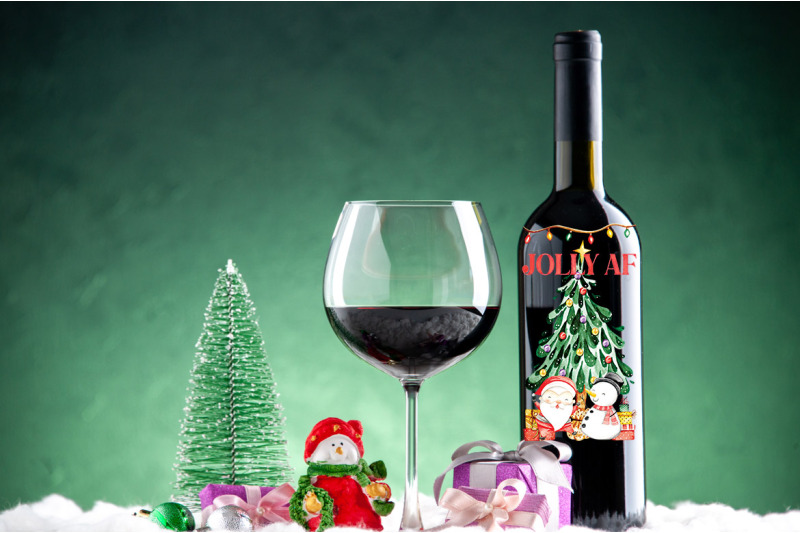 christmas-wine-bag-sublimation-png-bundle