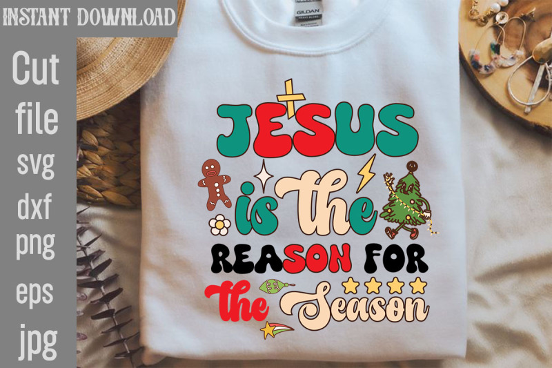 jesus-is-the-reason-for-the-season-svg-cut-file-retro-christmas-bundle