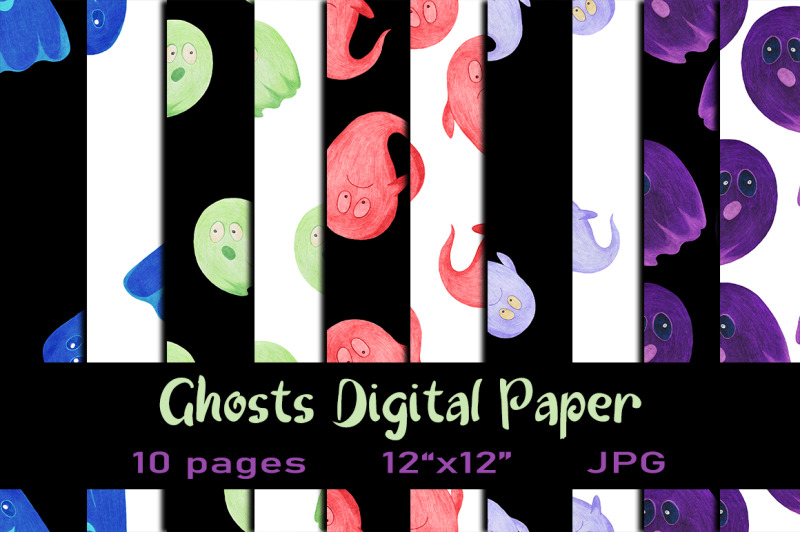 ghosts-digital-paper-pack