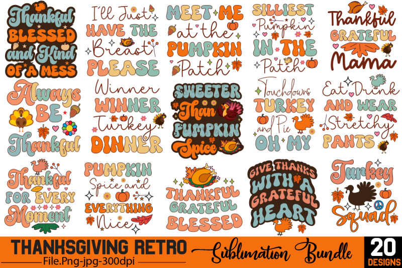 thanksgiving-retro-bundle-retro-thanksgiving-bundle-thanksgiving-subli