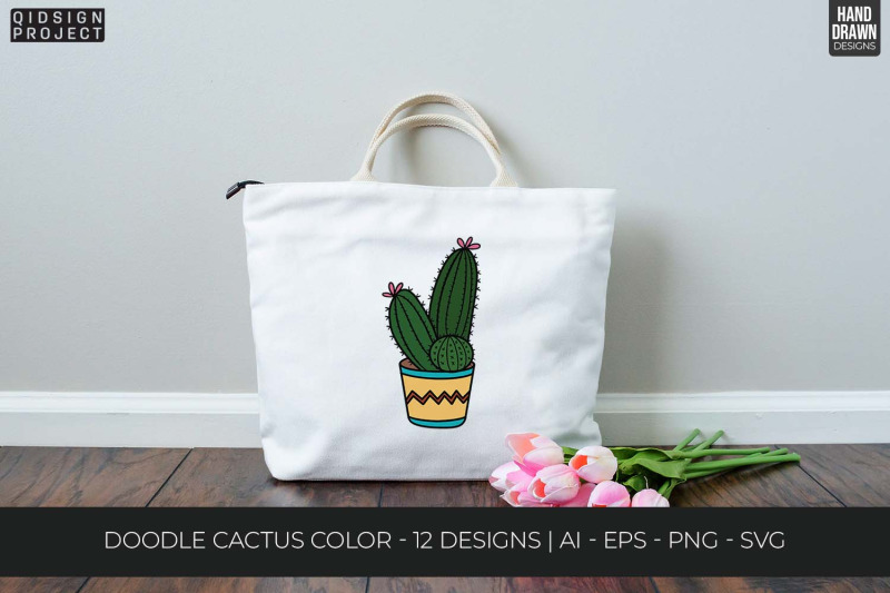 12-doodle-cactus-color-cactus-clipart-house-plants-clipart