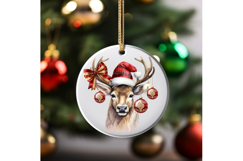 christmas-deer-ornament-sublimation-png-digital-download