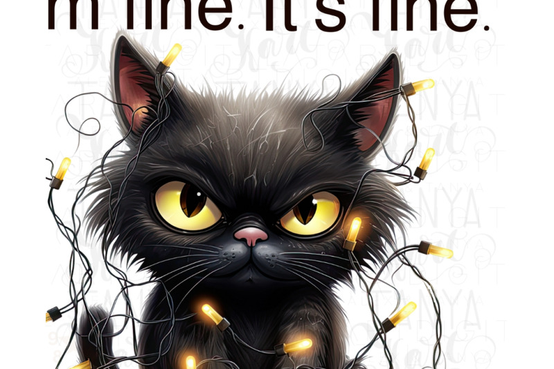 i-039-m-fine-it-039-s-fine-everything-is-fine-grumpy-black-cat-design-png-for