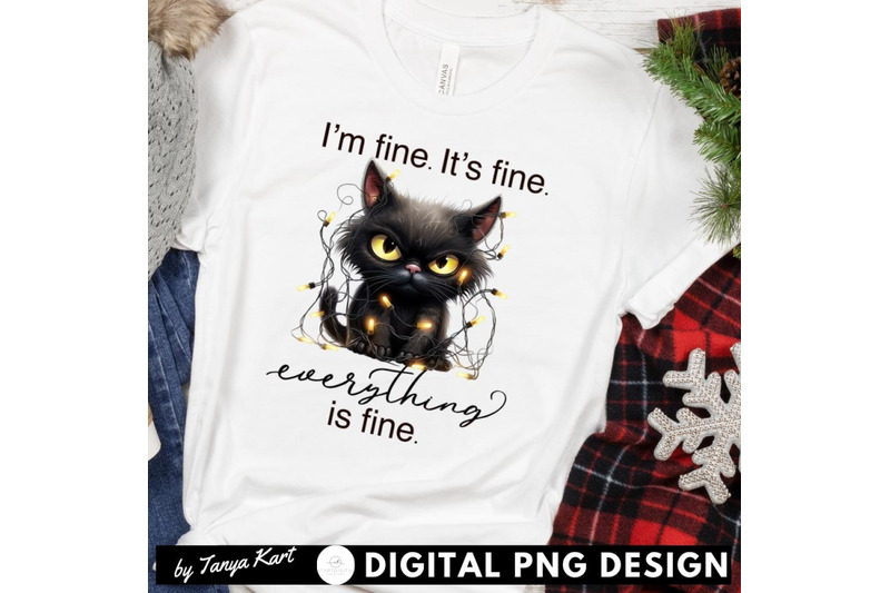 i-039-m-fine-it-039-s-fine-everything-is-fine-grumpy-black-cat-design-png-for