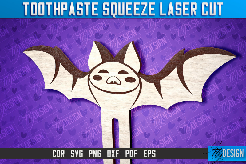 bat-toothpaste-squeezer-laser-cut-laser-cut-svg-design