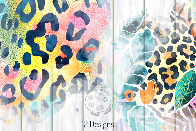 leopard-splashes-watercolor-texture-backgrounds