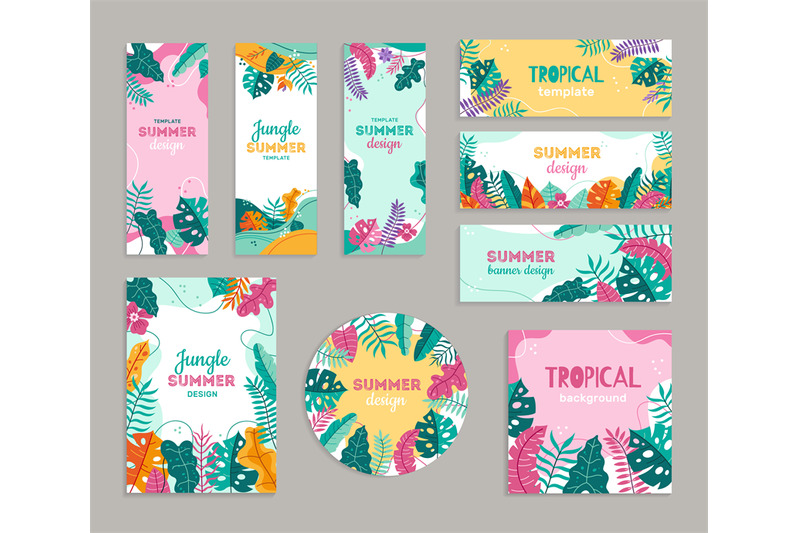 tropical-banner-template-nature-inspired-frame-with-tropical-plants-l