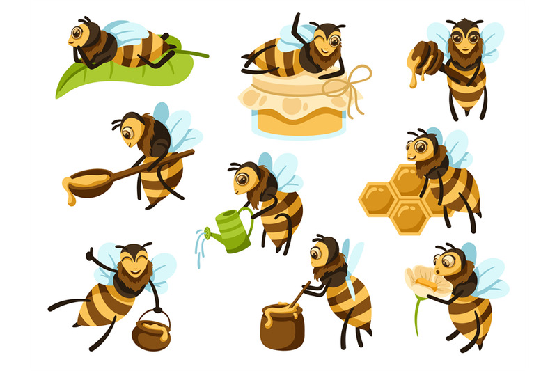 cartoon-honey-bee-mascot-cute-bee-character-with-organic-honey-pot-b