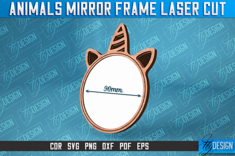 animals-mirror-frame-laser-cut-svg-home-design-laser-cut-svg-design