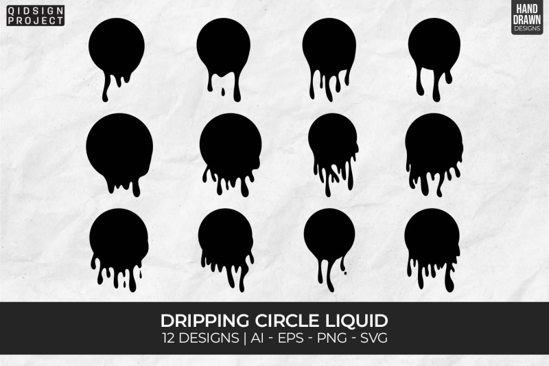 12-dripping-circle-liquid-dripping-svg-dripping-borders