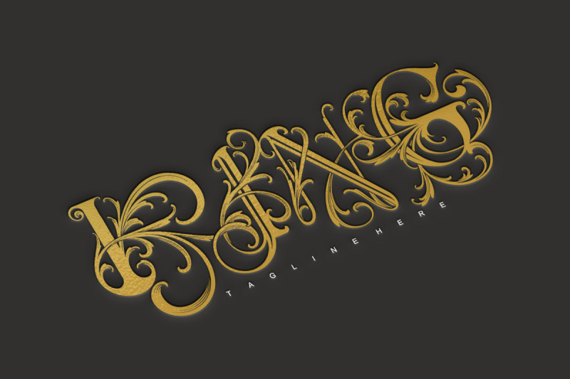 elegant-script-king-classic-lettering