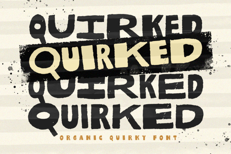 quirked-organic-quirky-font