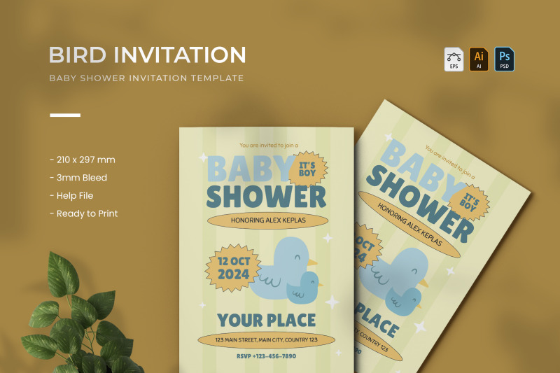 bird-baby-shower-invitation