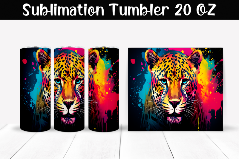 leopard-sublimation-tumbler-wrap-20-oz