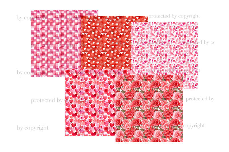 valentine-039-s-day-digital-paper-red-and-pink-pattern-set