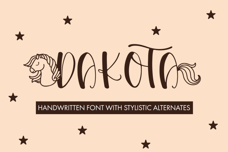 dakota-a-horse-font