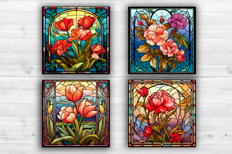 20-stained-glass-square-coasters-sublimation