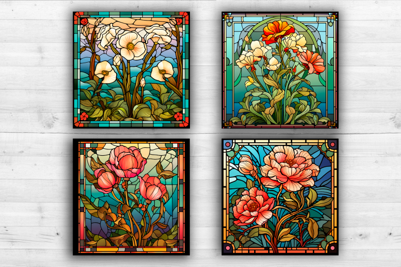 20-stained-glass-square-coasters-sublimation