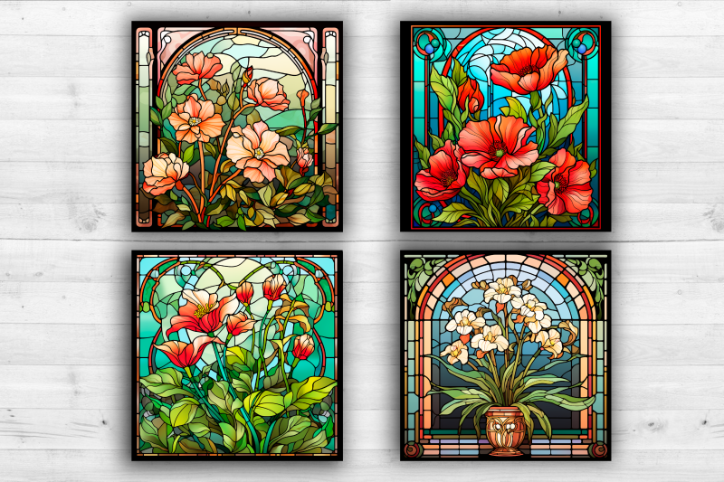 20-stained-glass-square-coasters-sublimation