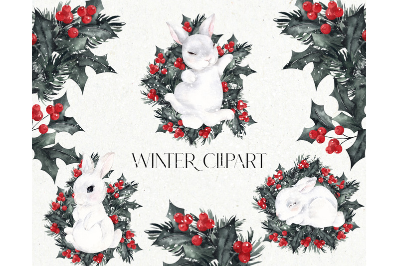 winter-clipart-cute-bunny