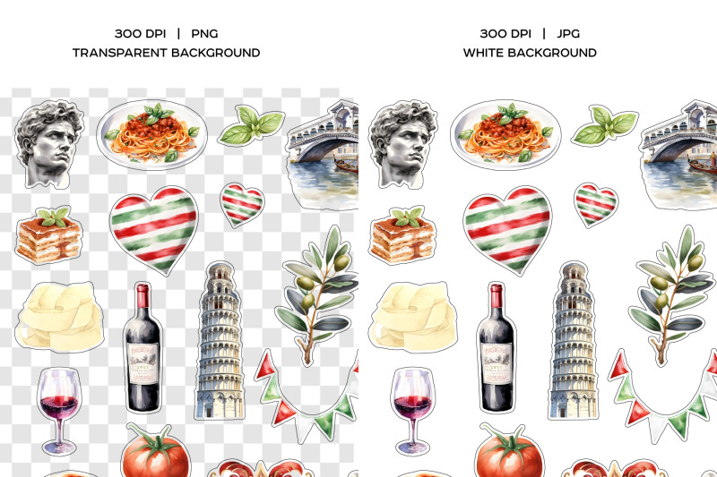watercolor-italy-stickers-venice-italian-symbols-sticker-olosseum-sticker-print-amp-cut-italian-flag-and-italian-elements-24-sticker