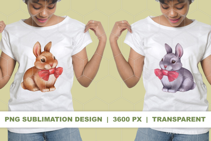 bunny-with-bow-png-sublimation-designs