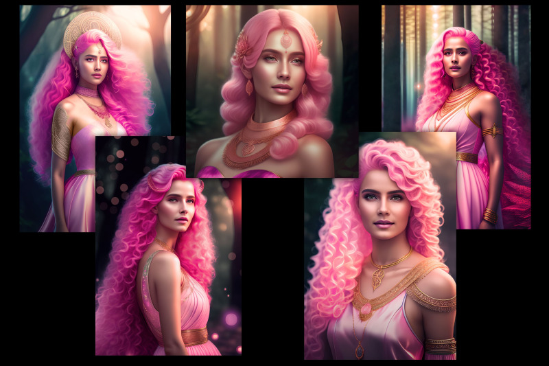 fantasy-goddesses-5-ai-art-collection-pink-hair
