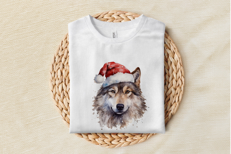 christmas-wolf-sublimation-design-png