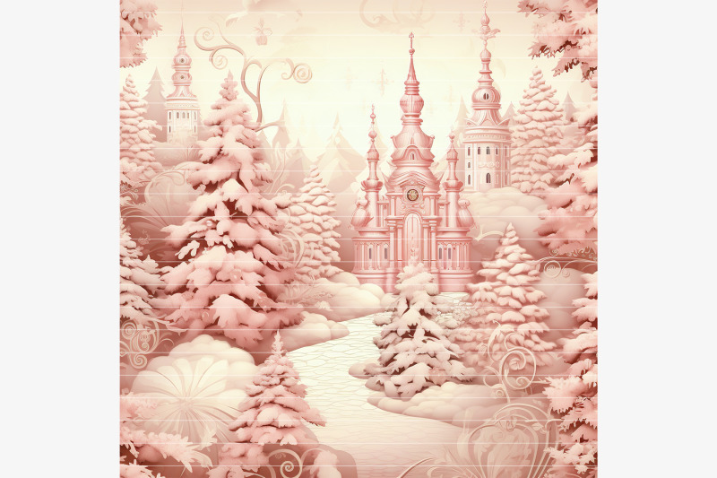 pink-christmas-digital-paper-christmas-backgrounds