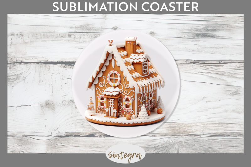 christmas-gingerbread-house-png-round-coaster-sublimation