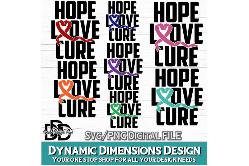 hope-love-cure-breast-cancer-cancer-bundle-awareness-ribbon-fight