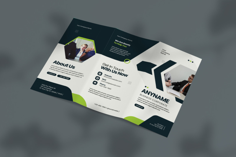 corporation-trifold-brochure