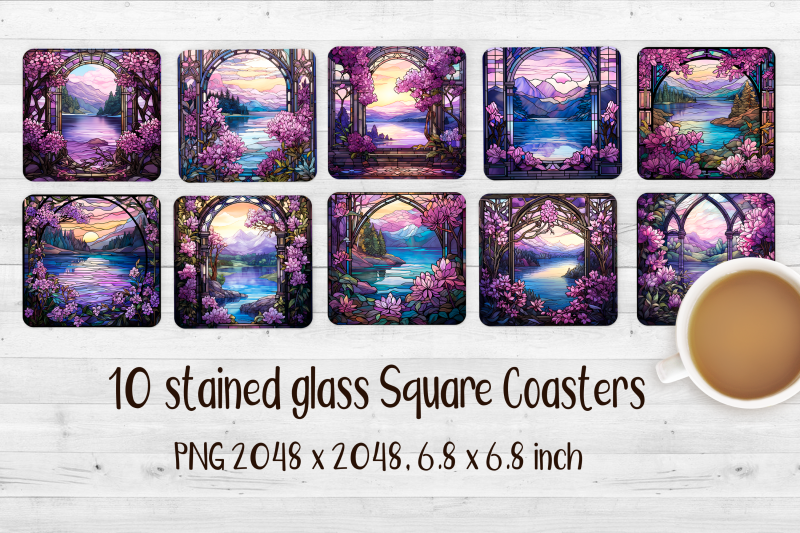 10-lilac-stained-glass-square-sublimation