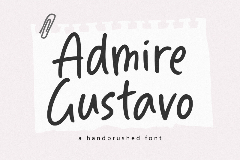 admire-gustavo-font