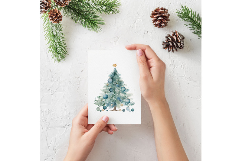 watercolor-christmas-tree-clipart