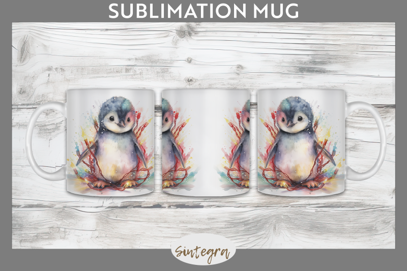 christmas-penguin-animal-entangled-in-lights-mug-wrap-sublimation