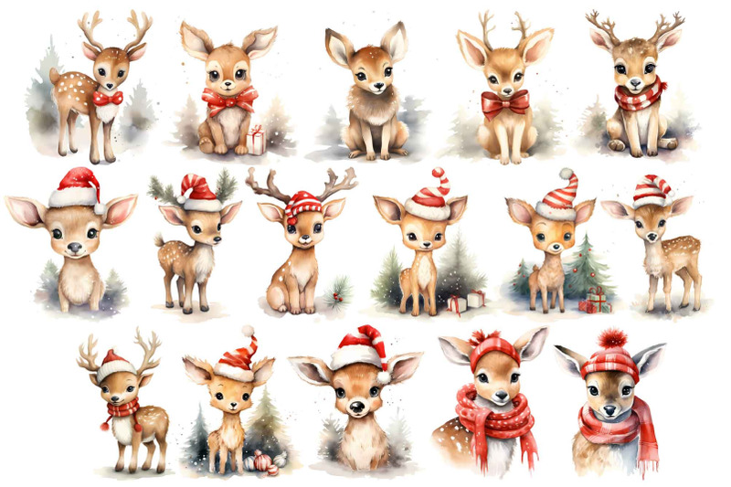 christmas-baby-reindeers-clipart-winter-clip-art-png-files
