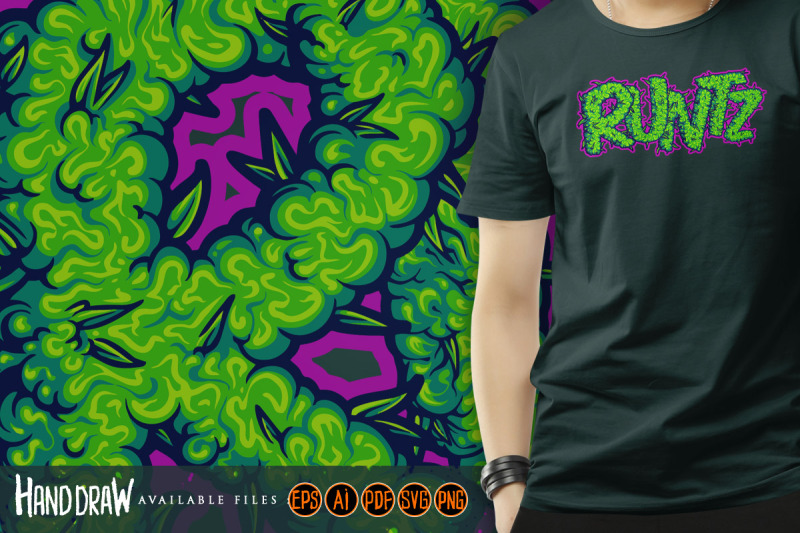 runtz-strain-inspiration-cannabis-buds-lettering