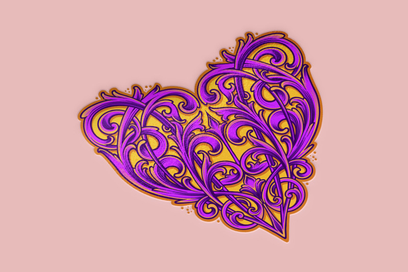 ornate-heart-emblem-classic-elegance-ornament