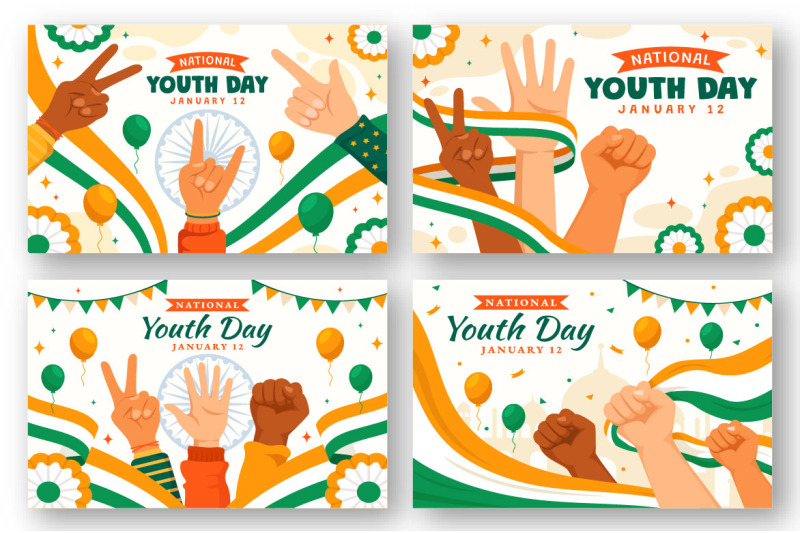 12-international-youth-day-of-india-illustration