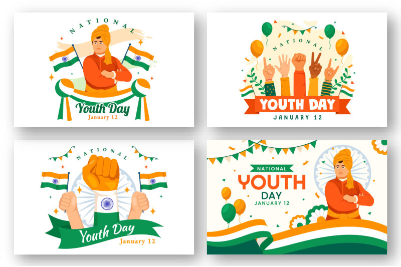 12-international-youth-day-of-india-illustration