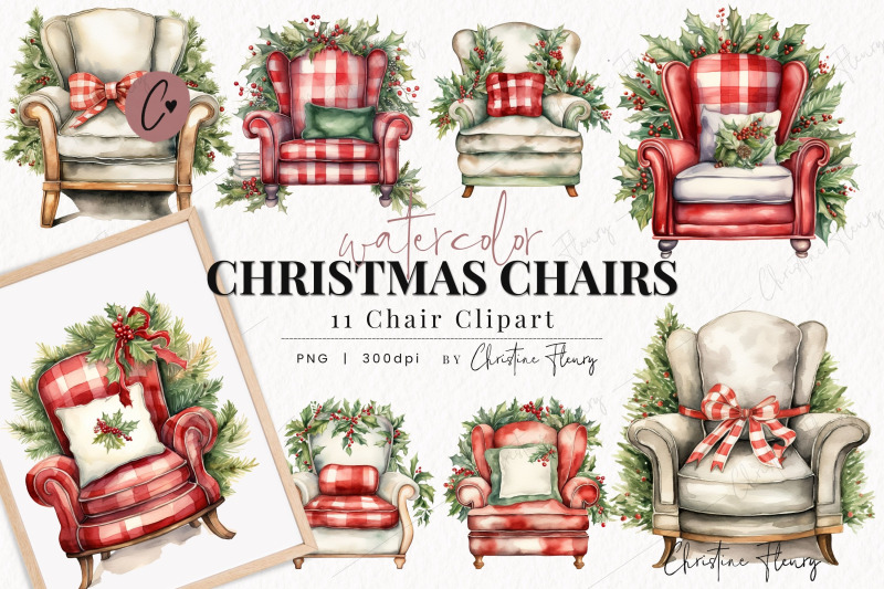 watercolor-christmas-chair-clipart