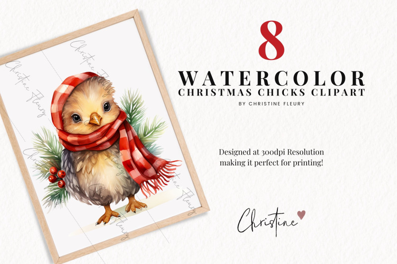 watercolor-christmas-chick-clipart